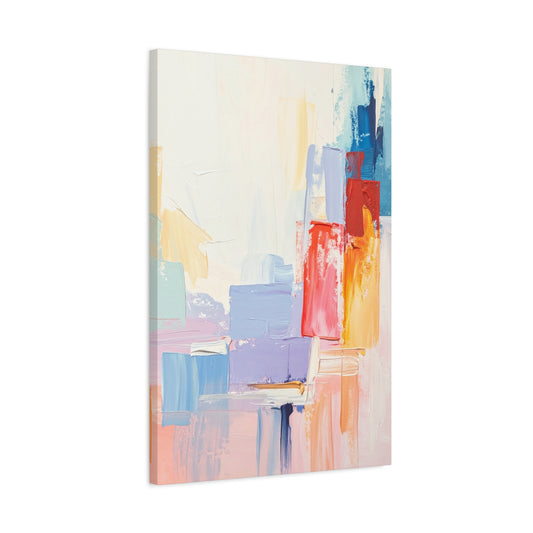 Golden Dunes | 20 x 30" Premium Abstract Canvas