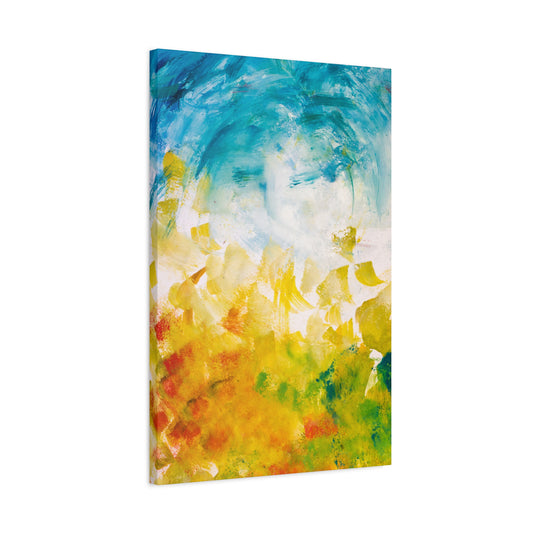 Neutral Drift | 20 x 30" Premium Abstract Canvas