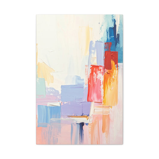 Golden Dunes | 20 x 30" Premium Abstract Canvas